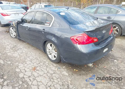 2010 Infiniti G37X z USA, uszkodzony, nr VIN JN1CV6AR1AM253131